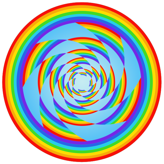 Rainbow Circle #10