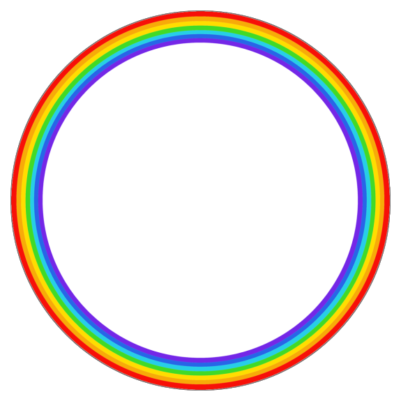 Rainbow Circle #11